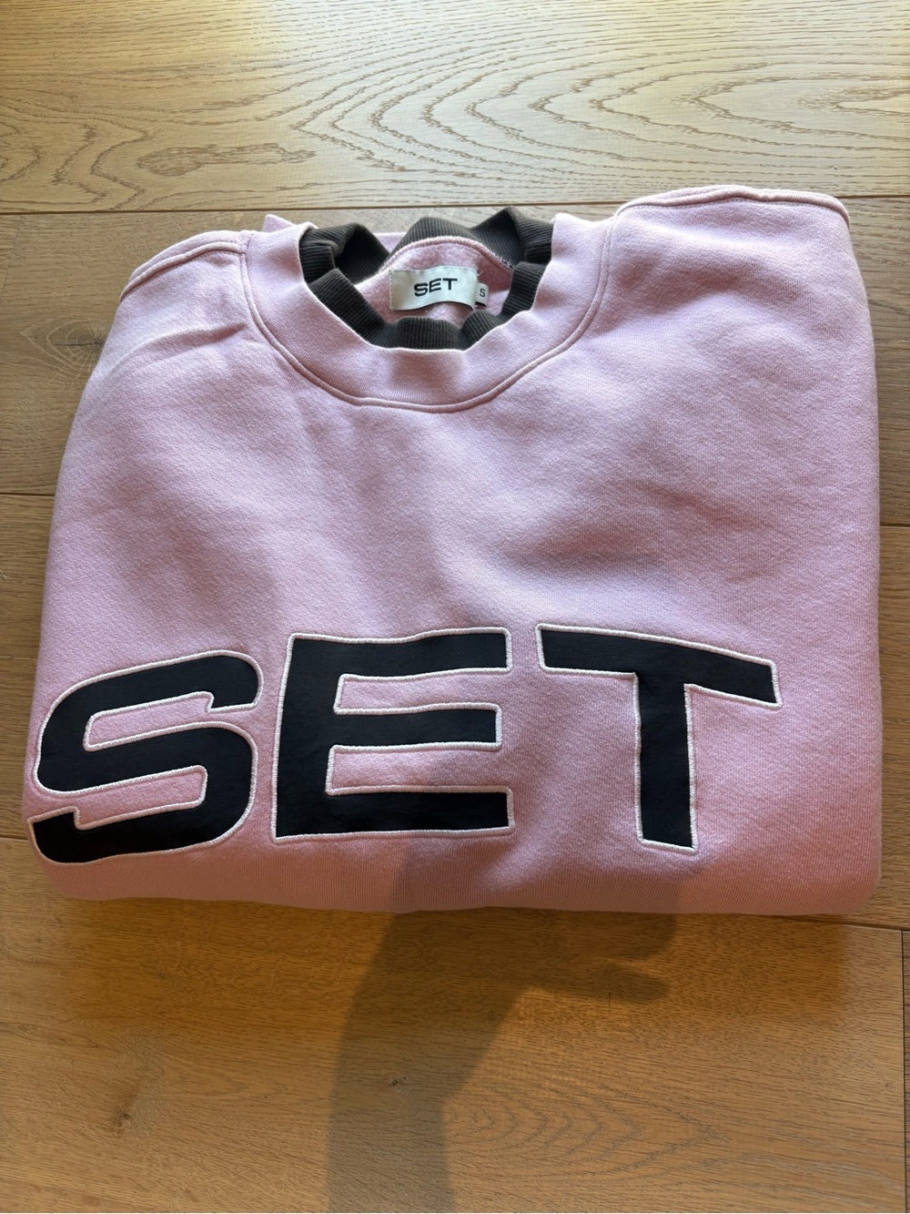 Staple SET ACTIVE Layered Crewneck in Swirl